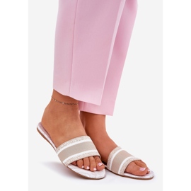 Patrouxed Flat Beige Women's Slippers bege 1