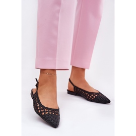 Ballerinas de grama preta preto 2