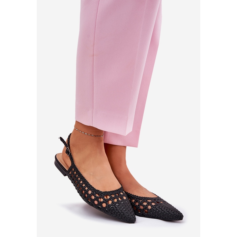 Ballerinas de grama preta preto 1