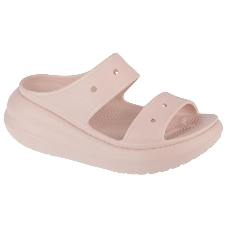 Crocs esmagar a sandália 207670-6ur chinelos rosa 4