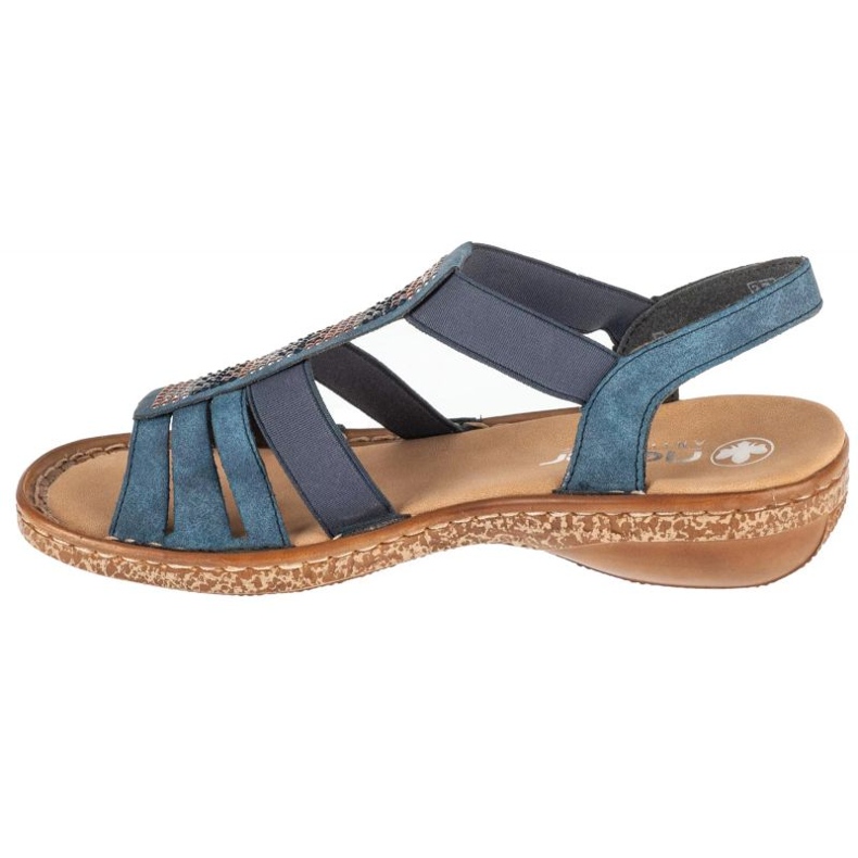 Rieker Sandals 628G7-14 Sandals azul 1