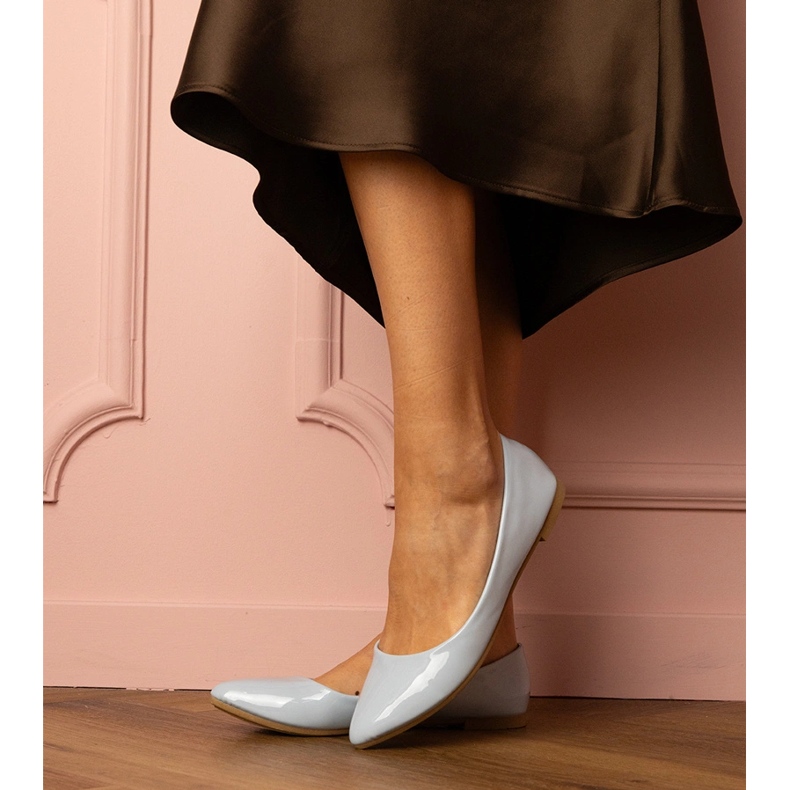 Ballerinas envernizadas azuis azul 1