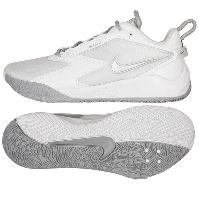 Sapatos de vôlei Nike Air Zoom Hyperace 3 FQ7074-001 branco 1