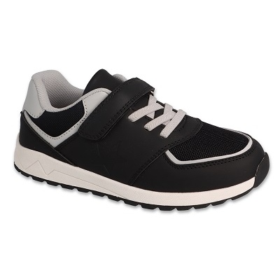 Befado esportivo infantil com velcro 514Y014 preto 1