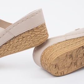 Goodin Cunhas femininas bege 1