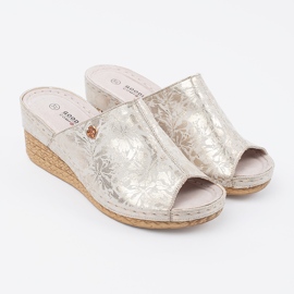 Goodin Cunhas femininas femininas de bege leves 1