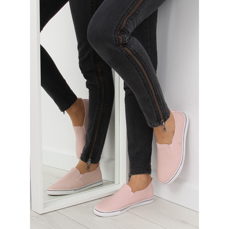 Tênis slip-on rosa xl08p rosa 2