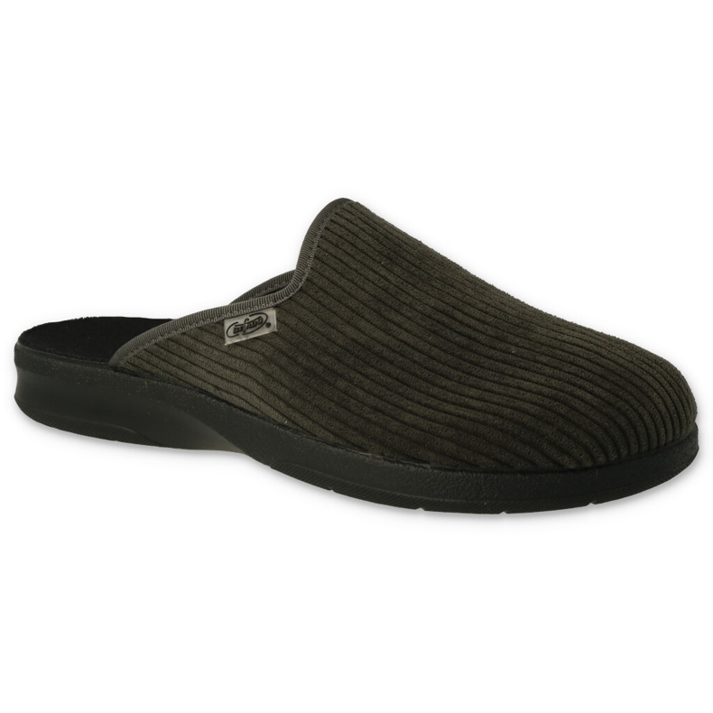 Slippers masculinos de Befado PU 548M028 Cordamento verde 1