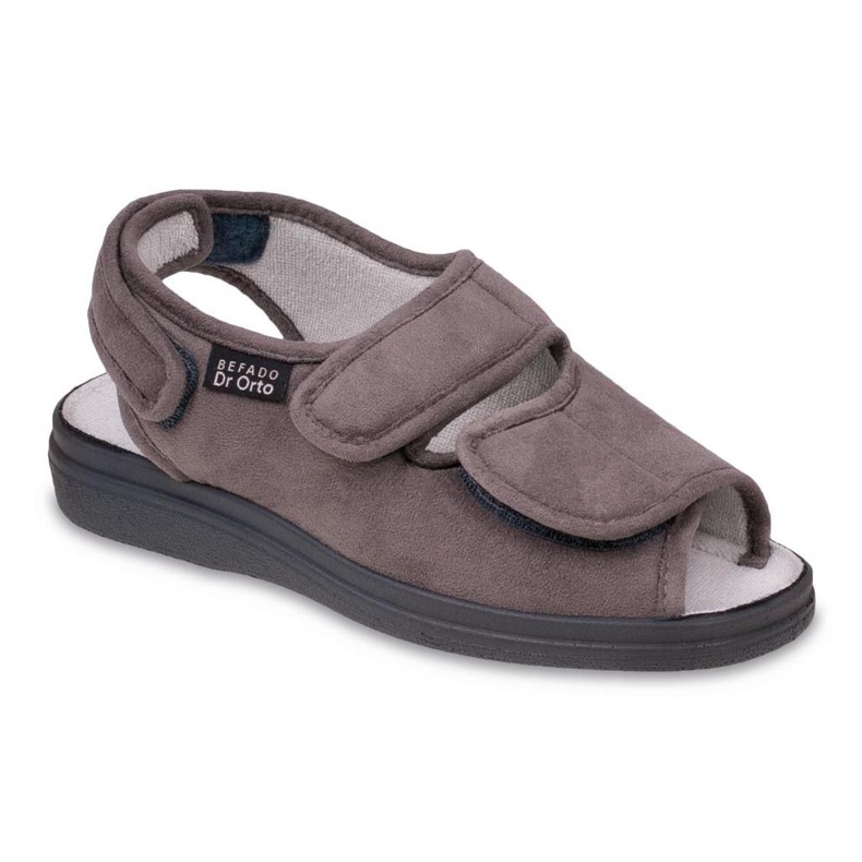 Sandálias Masculinas Dr.ORTO Befado pu 676M006 cinza 1
