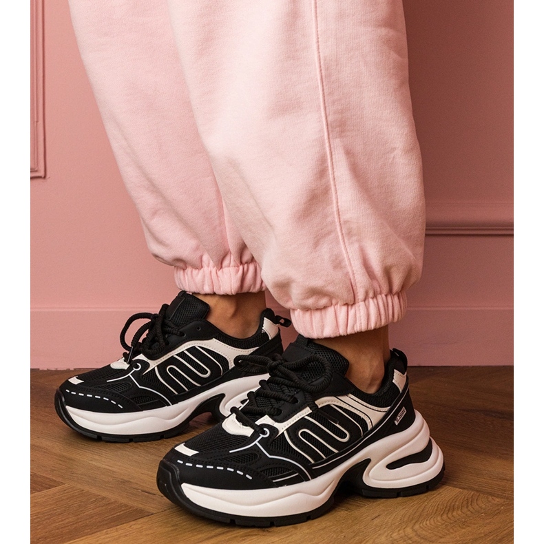 Tênis de tênis pretos tênis esportivos 2