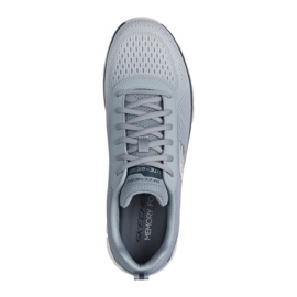 Tênis skechers tênis tênis tênis - ripkent 232399 LTGY azul 2