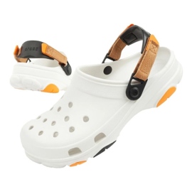 Chinelos Crocs Classic 206340-94S, brancos 1