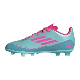 Adidas F50 Club FG/MG Messi IH0932 Sapatos de futebol azul 1