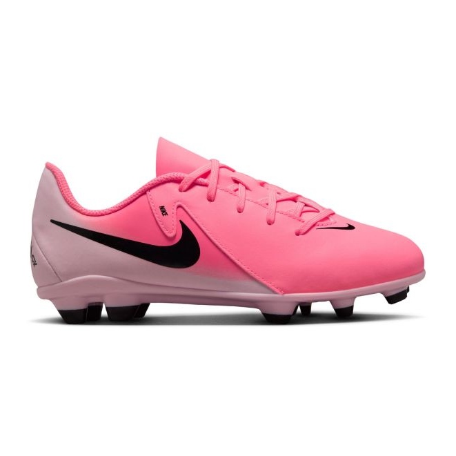 Nike Phantom GX II Club FG/MG JR FJ2600-600 Sapatos de futebol rosa 1