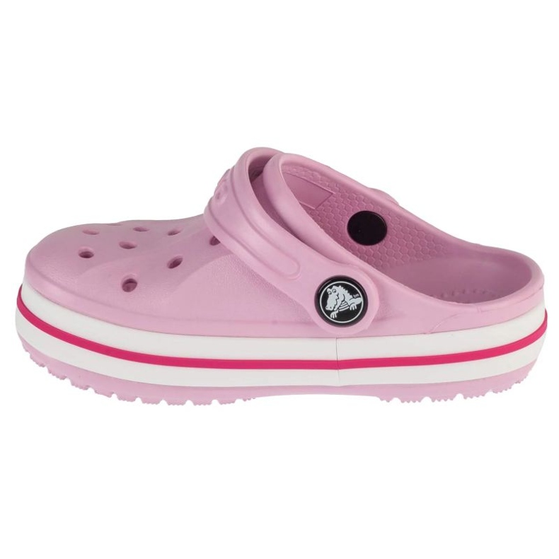 CROCS BAYABAND EXPRESSÃO T 207018-6TG FLAPS rosa 1 CROCS BAYABAND EXPRESSÃO T 207018-6TG FLAPS rosa 1