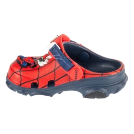 Crocs Spiderman All Terain Cog T 209258-410 flip-flops vermelho 1 Crocs Spiderman All Terain Cog T 209258-410 flip-flops vermelho 1