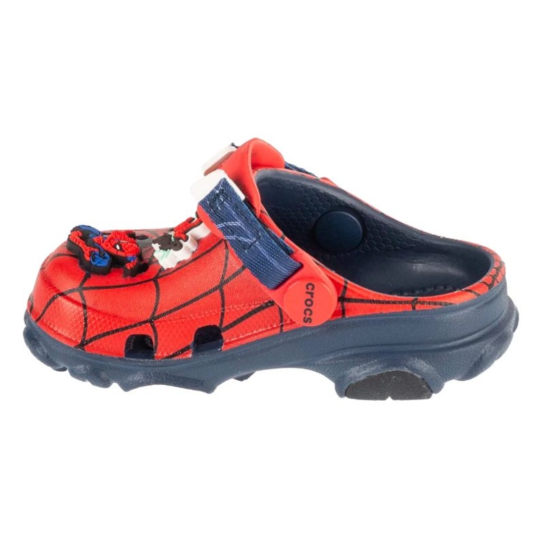 Crocs Spiderman All Terain Cog T 209258-410 flip-flops vermelho 1 Crocs Spiderman All Terain Cog T 209258-410 flip-flops vermelho 1
