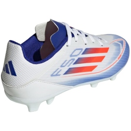 Chuteiras Adidas F50 League FG/MG IF1367 branco 2