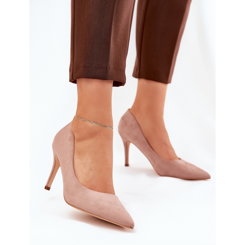 Salto de camurça ecológico cáqui bege 2