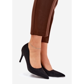 Eco camurça pinos pretos 1