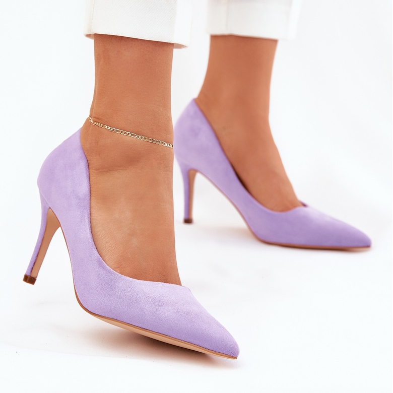 Eco camurça pinos roxos 2