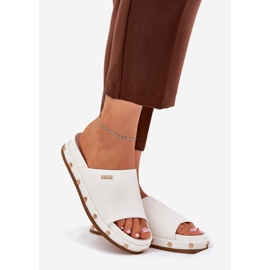 Big Star Flips femininos na plataforma com grande estrela rr274216 pregos brancos 1