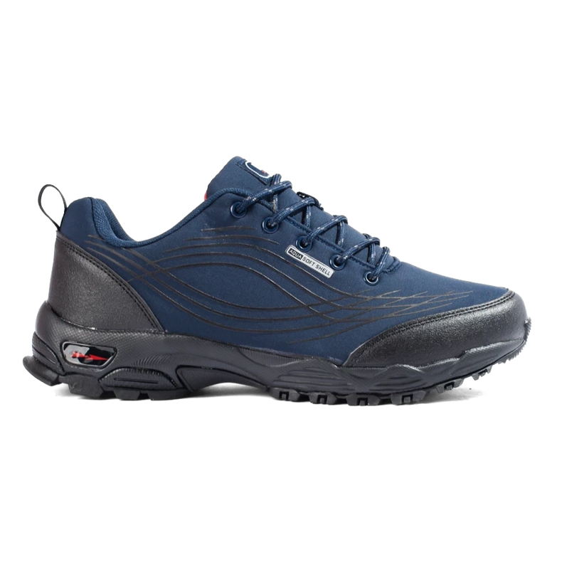 Sapatos de trekking de homem DK softshell azul 2