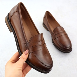 Sapatos Socos femininos Lords Brown Potocki SZ12573 marrom 1