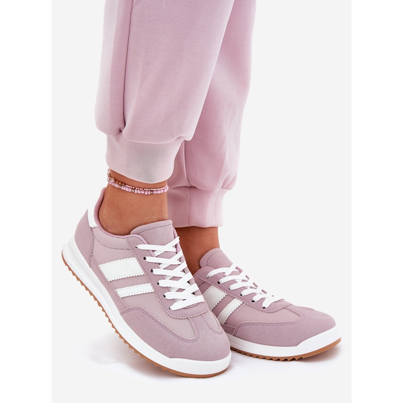 Evento Tênis femininos com Eco Suede Purple roxo 1