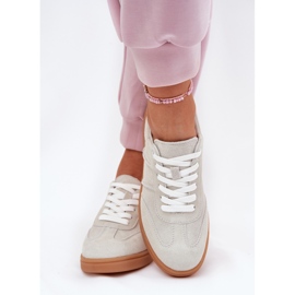 Evento Camurça de camurça Low Sneakers Women Grey cinza 2