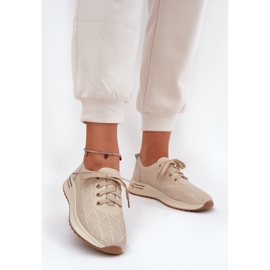 Artiker feminino leve de couro 54c1759 bege 2