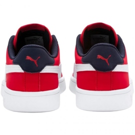 Puma Smash v2 Buck Sapatos de alto risco 365182 07 vermelho 3