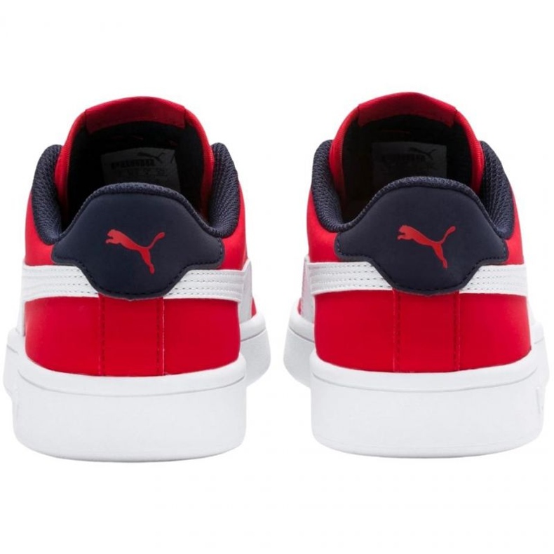 Puma Smash v2 Buck Sapatos de alto risco 365182 07 vermelho 3