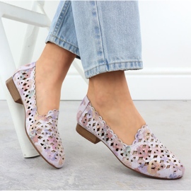Sapatos Openwork Women com flores coloridas jezzi ASA222-8 multicolorido 1 Sapatos Openwork Women com flores coloridas jezzi ASA222-8 multicolorido 1