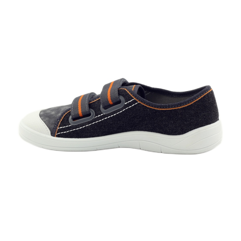 Sneakers sapatilhas menino nabos Befado cinza laranja preto 2