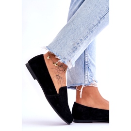 S.Barski Camurça de couro tear preto 3