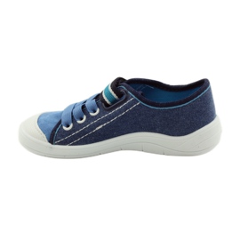 Tênis Befado 251x092 com avião multicolorido azul 2