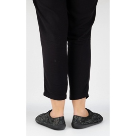 Pollonus de couro feminino 5-1288-028 Mangueira preta preto 2