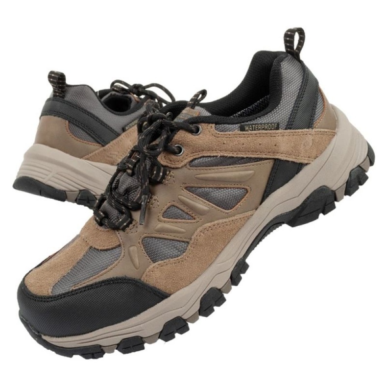 Tênis Skechers Enago 66275/TAN bege 5