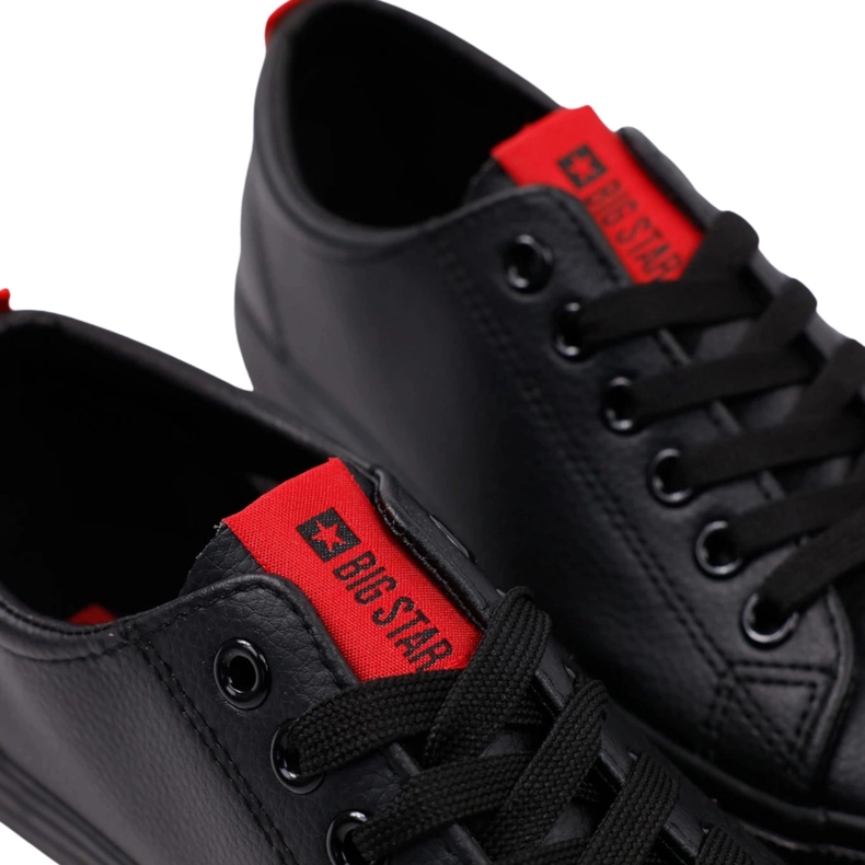 Tênis sapatos femininos Big Star DD274687 Black 1