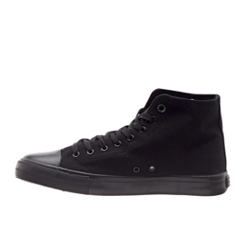 Big Star Sapatos masculinos High Star FF174550 tênis pretos 1