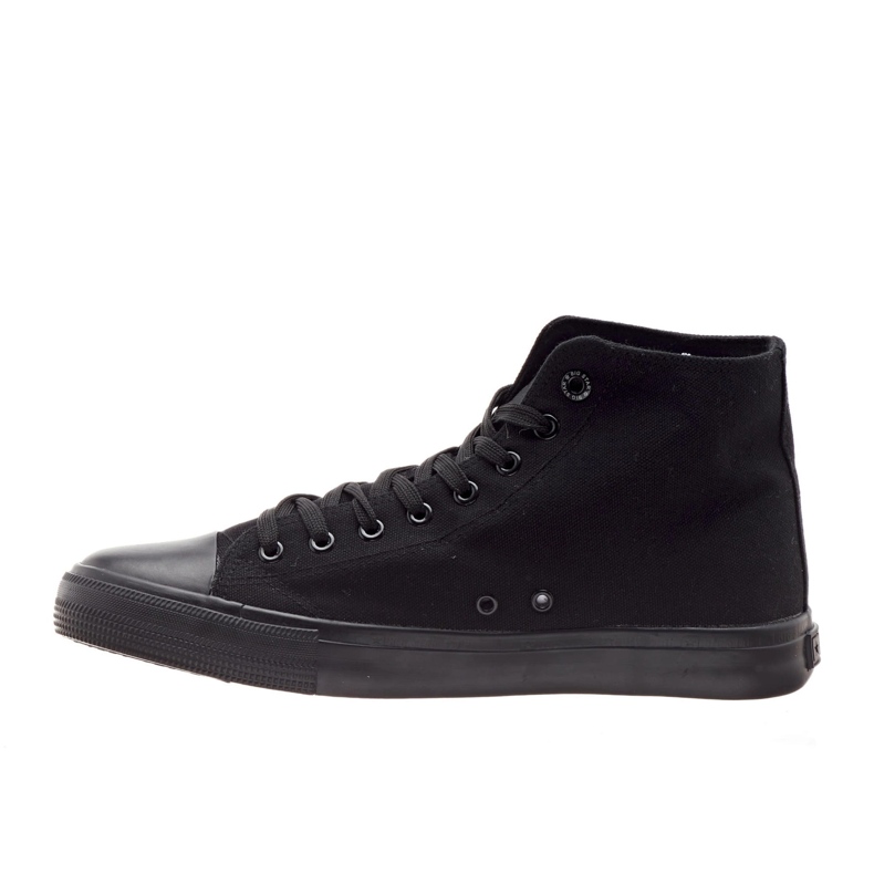 Big Star Sapatos masculinos High Star FF174550 tênis pretos 1