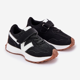 Tênis infantil com velcro, preto 1 Tênis infantil com velcro, preto 1
