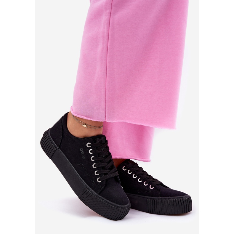 Material feminino tênis Big Star RR274403 Black preto 1