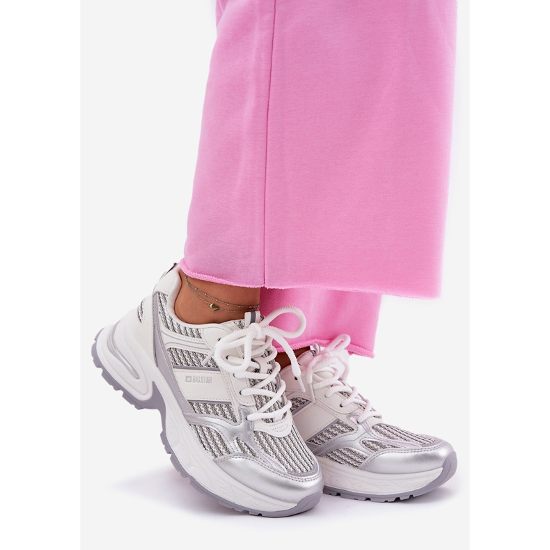 Tênis femininos Big Star RR274A195 Branco 1