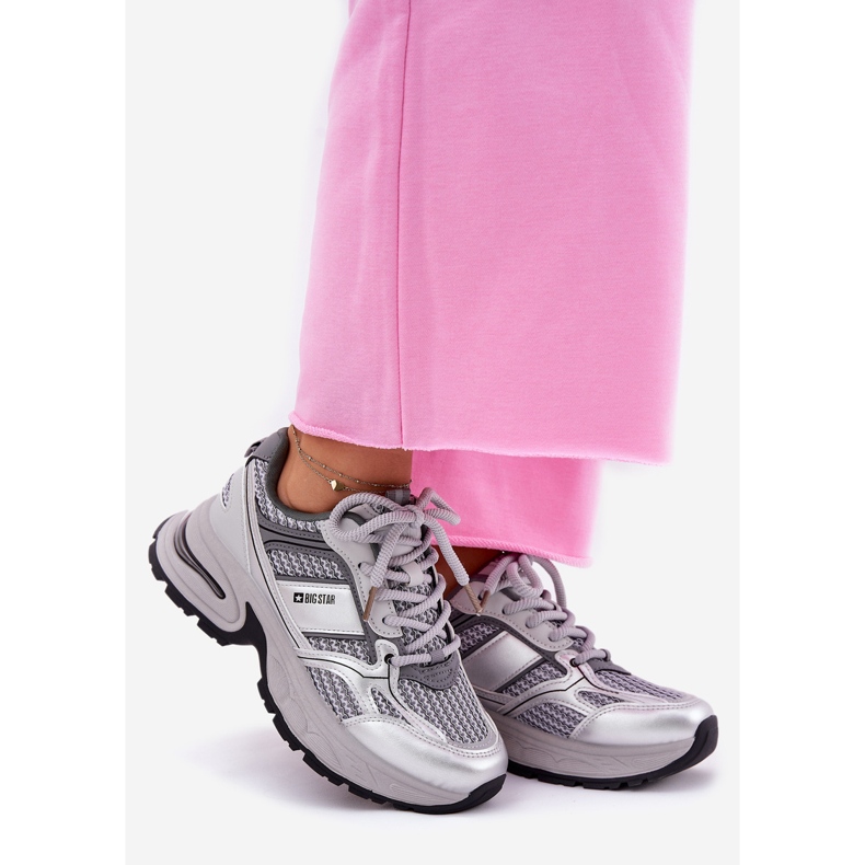Tênis femininos Big Star RR274A193 Gray cinza 1