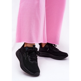 Sneakers Sports Sapatos Big Star Feminino RR274A144 Sistema Black Hi-Polish System preto 2