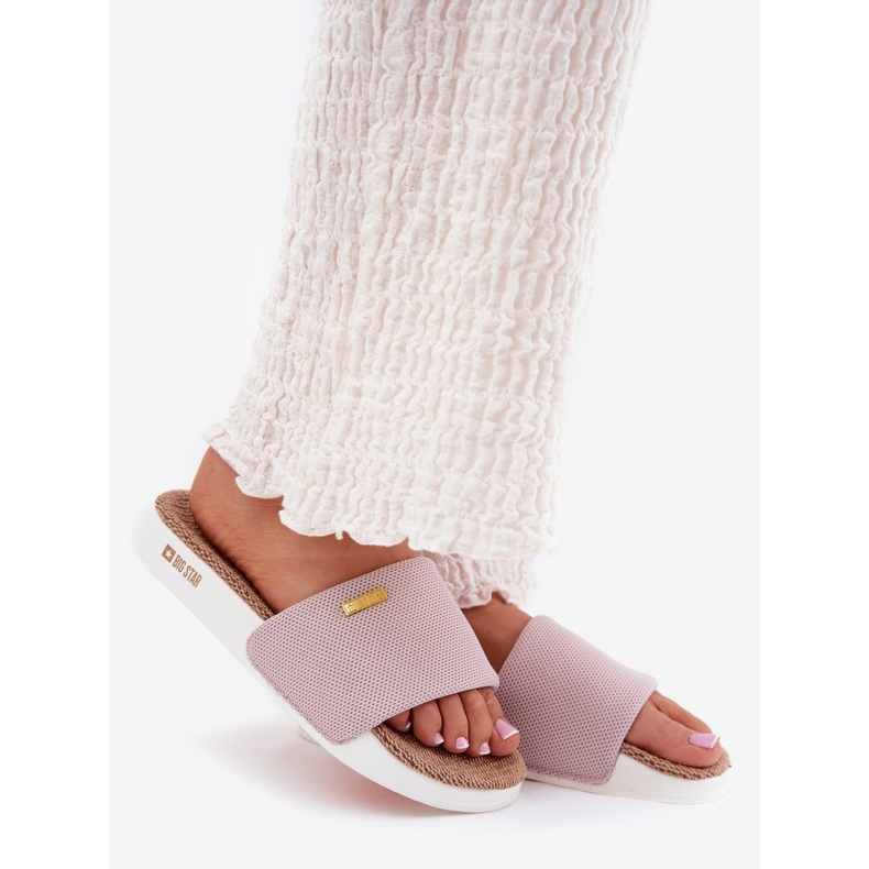 Big Star Grande estrela feminina rr274a105 rosa claro 1