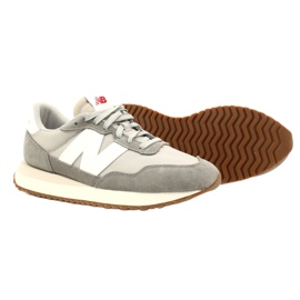 Tênis New Balance sapatos MS237GE cinza 7