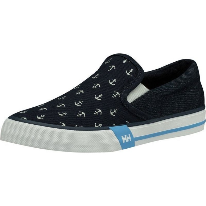 Tênis femininos HELLY HANSEN COPENHAGEN Slip-On 11485 597 azul 1